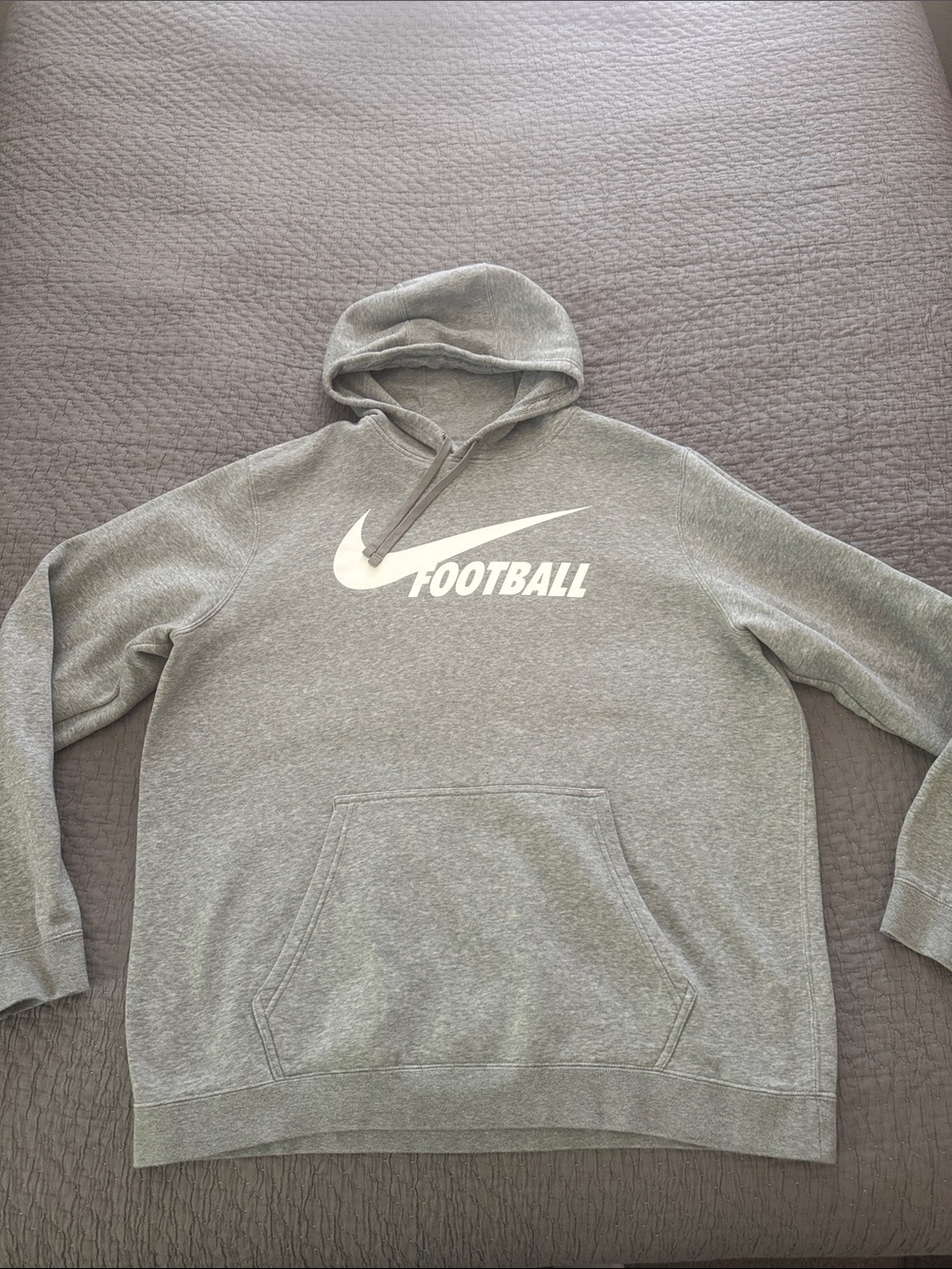 Nike Football Logo Hoodie Sweatshirt
